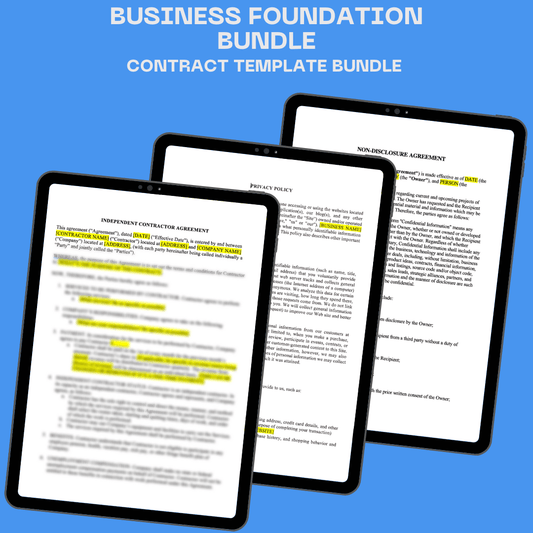 Business Foundation Bundle - Business Legal Hub