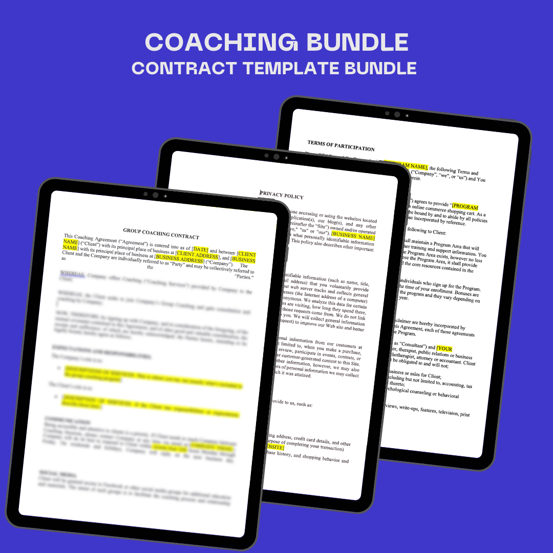 Coaching Bundle - Business Legal Hub