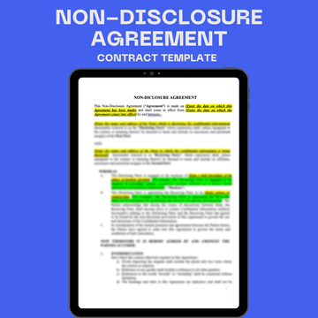 Non-Disclosure Agreement (NDA) - Business Legal Hub